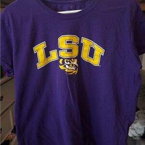 LSU mens Purple T-Shirt